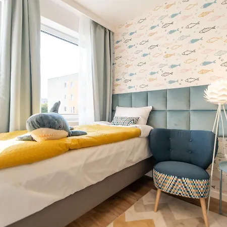 Apartment Blekit Na Fali - Miodowy Dom Kolobrzeg